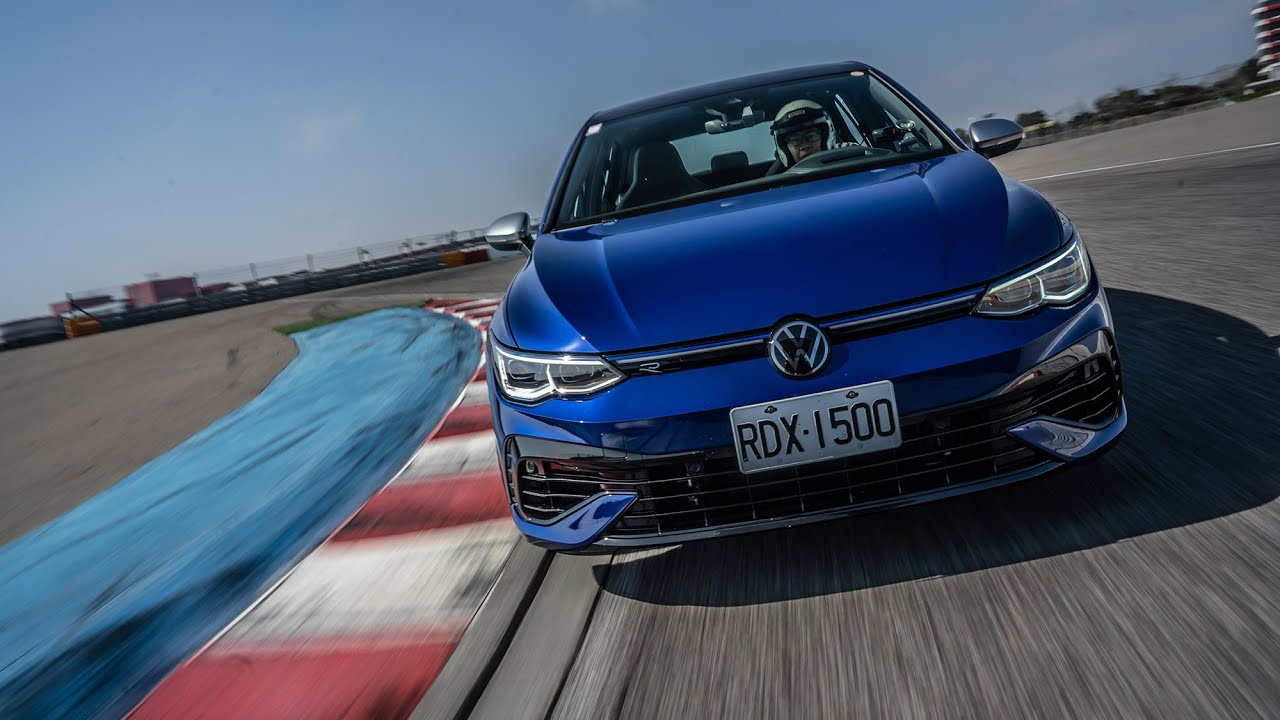 【Test Drive】Golf R特仕版(MK8)麗寶賽道單節試駕，全原廠2分02秒42 ！
