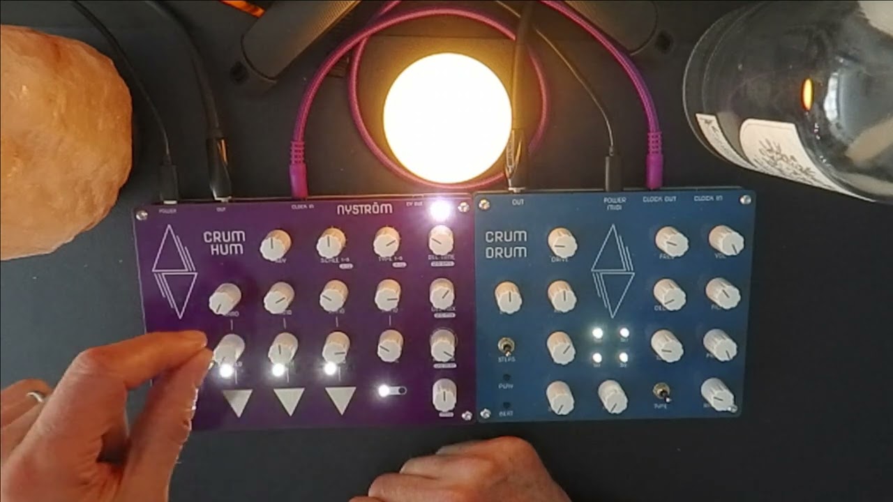 Jamming with the Nystrom Instruments Crum Hum and Drum