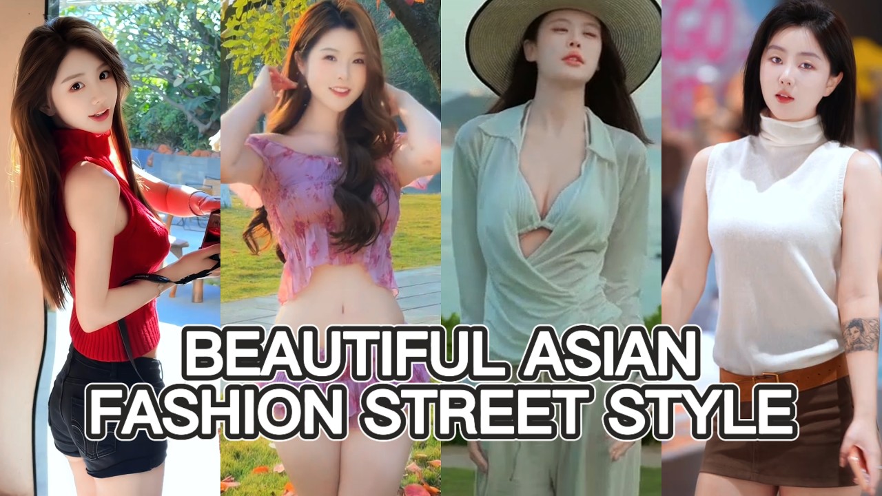 TOP Beautiful Chinese Girl | Chinese Street Fashion eps.85