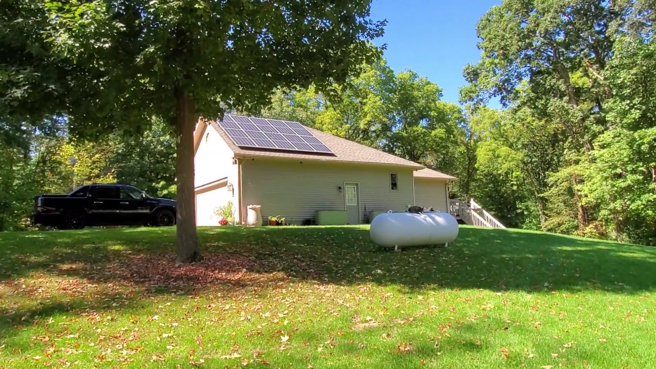 Solar and wind setup