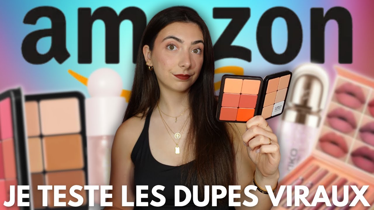 J'AI TEST&Eacute; LE MAQUILLAGE AMAZON 😱 (que des dupes ?)