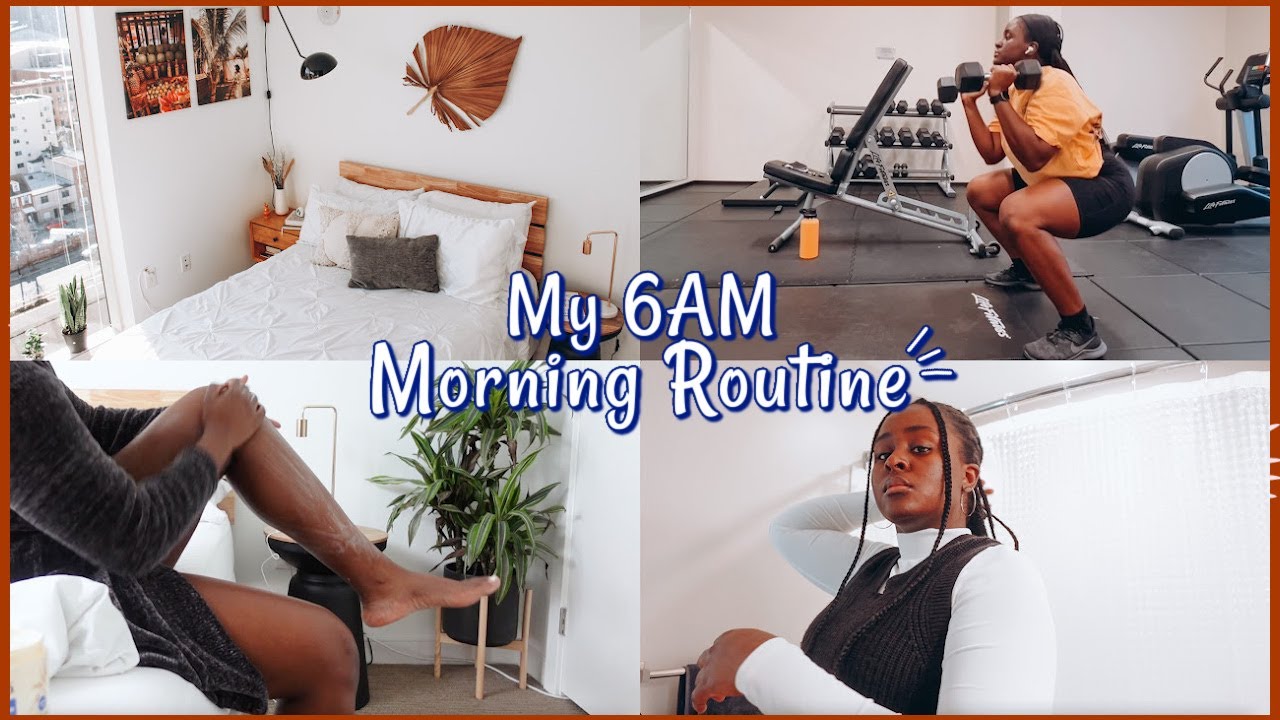 MY 6AM MORNING ROUTINE | Healthy & Productive, becoming THAT girl 2022
