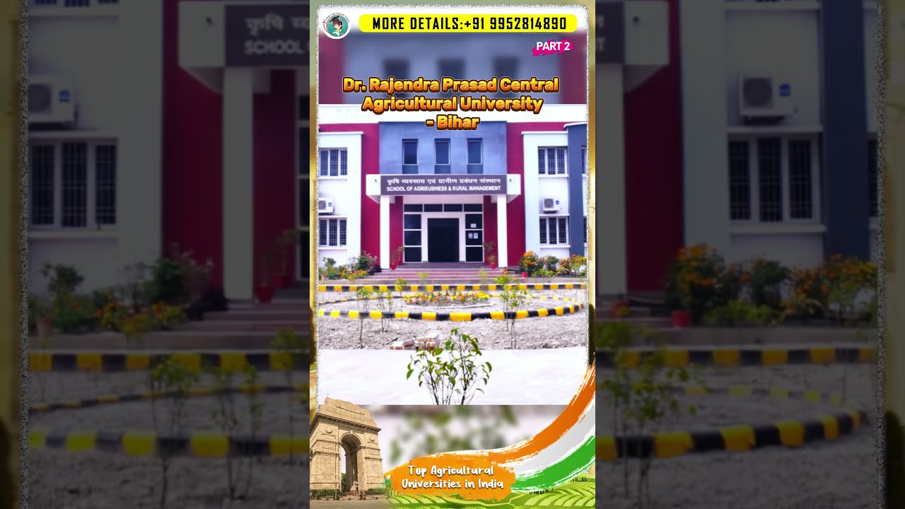 Part - 2 : Top Agriculture Universities in India | ICAR 2025 | BEST  University #icar #news #indian