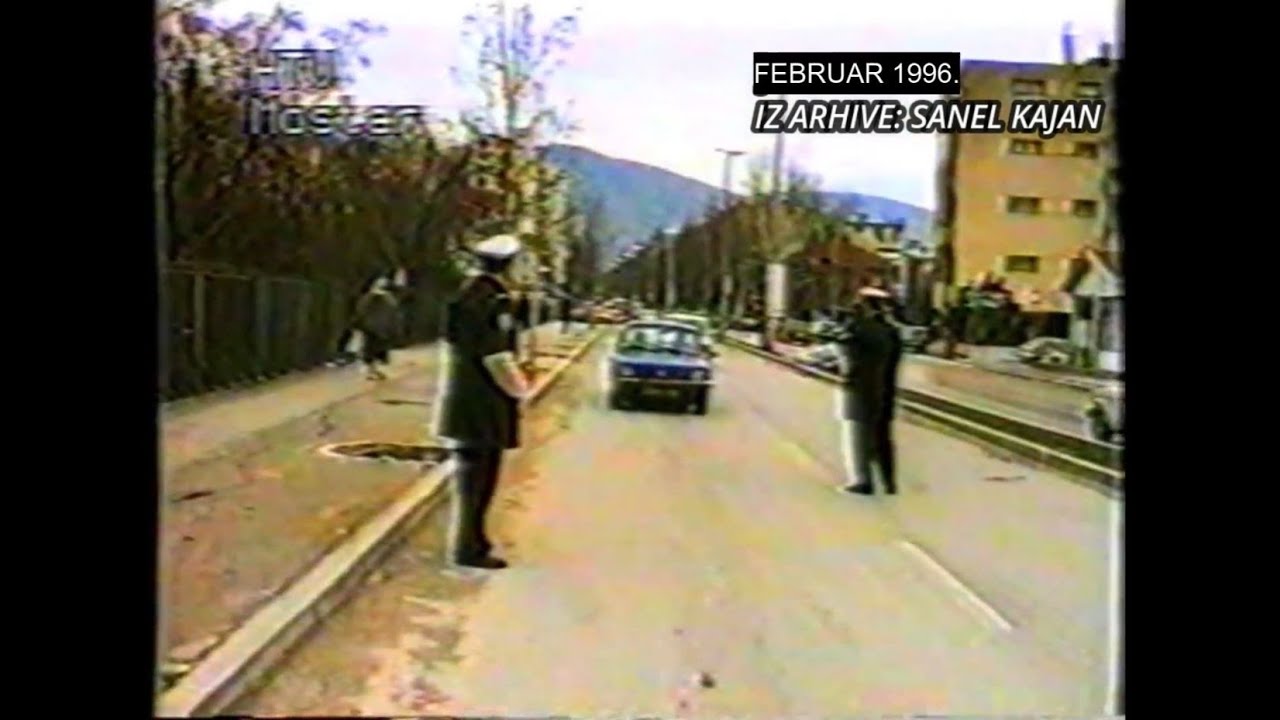 FEBRUAR 1996. - POLICAJCI IZ RH U MOSTARU - POLICIJSKI SAT (HTV MOSTAR)