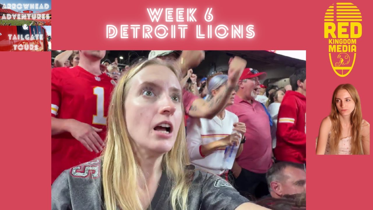 Week 6 Detroit Lions | Fan Experience | Arrowhead Vlog