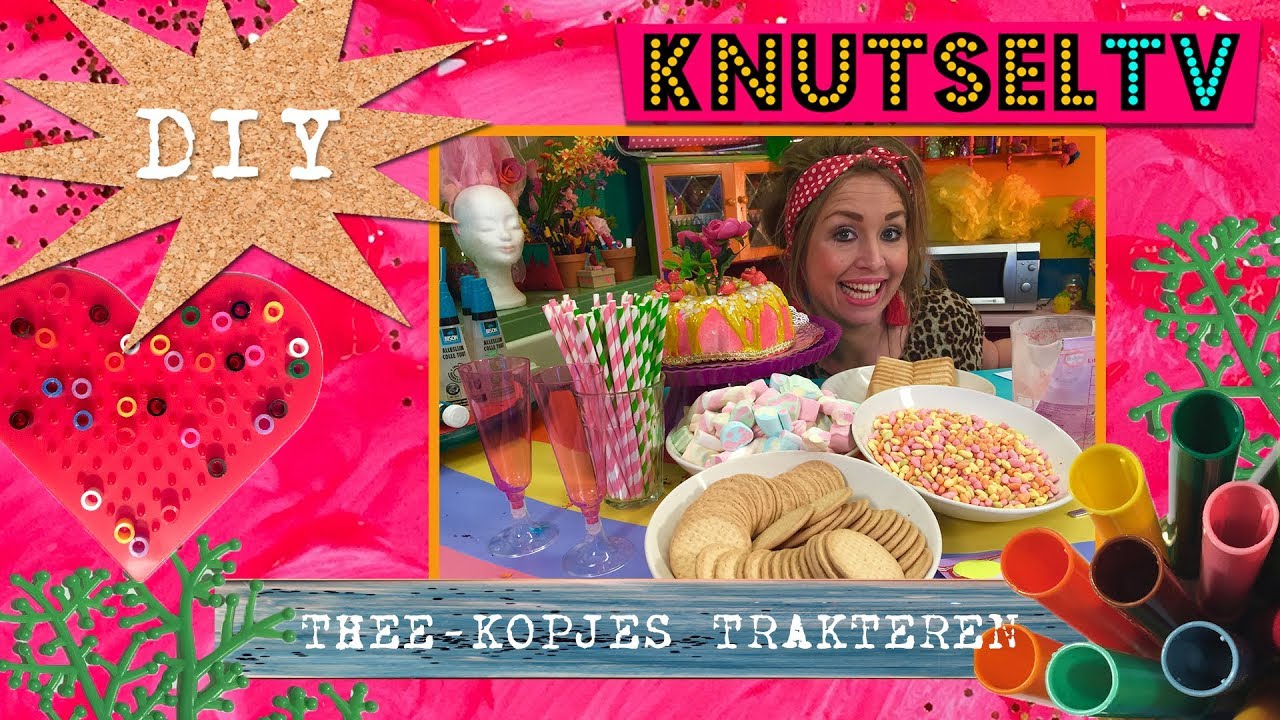 KnutselTV - DIY Thee traktatie