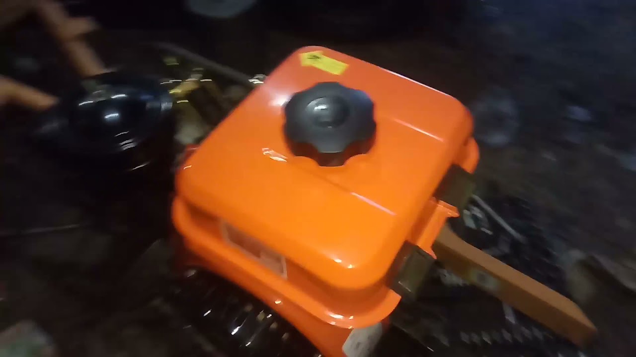 Дизельный двигатель 168F обзор і запуск