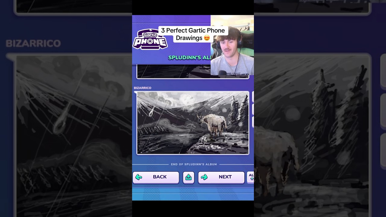 PERFECT Mountain Goat Drawing in Gartic Phone