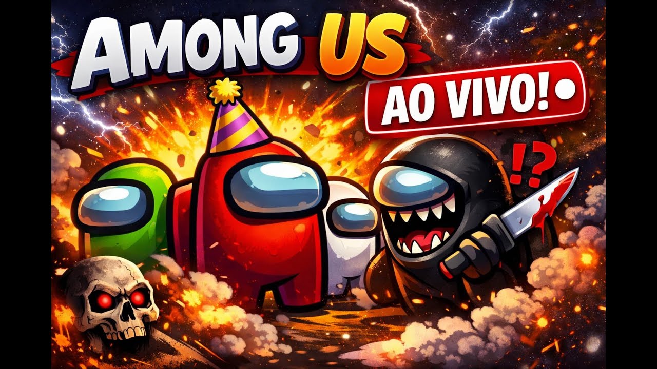 🔴 Among Us AO VIVO com Inscritos – Traições e Acusações!