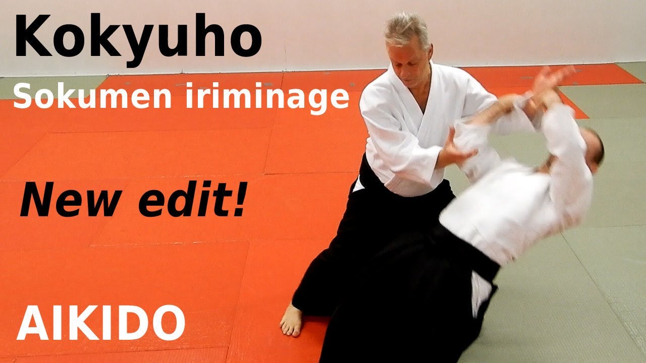 Aikido technique KOKYUHO (SOKUMEN IRIMINAGE) against different attacks, by Stefan Stenudd