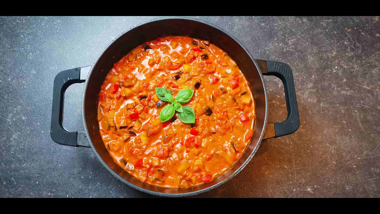 Вы еще никогда не ели баклажаны и перец в таком виде/быстро, вкусно и по-вегетариански