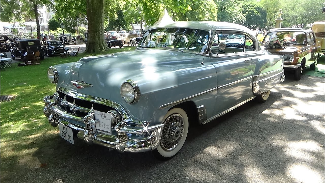 1953, Chevrolet Bel Air Sport Coupé, Oldtimer Meeting Baden-Baden, 2015
