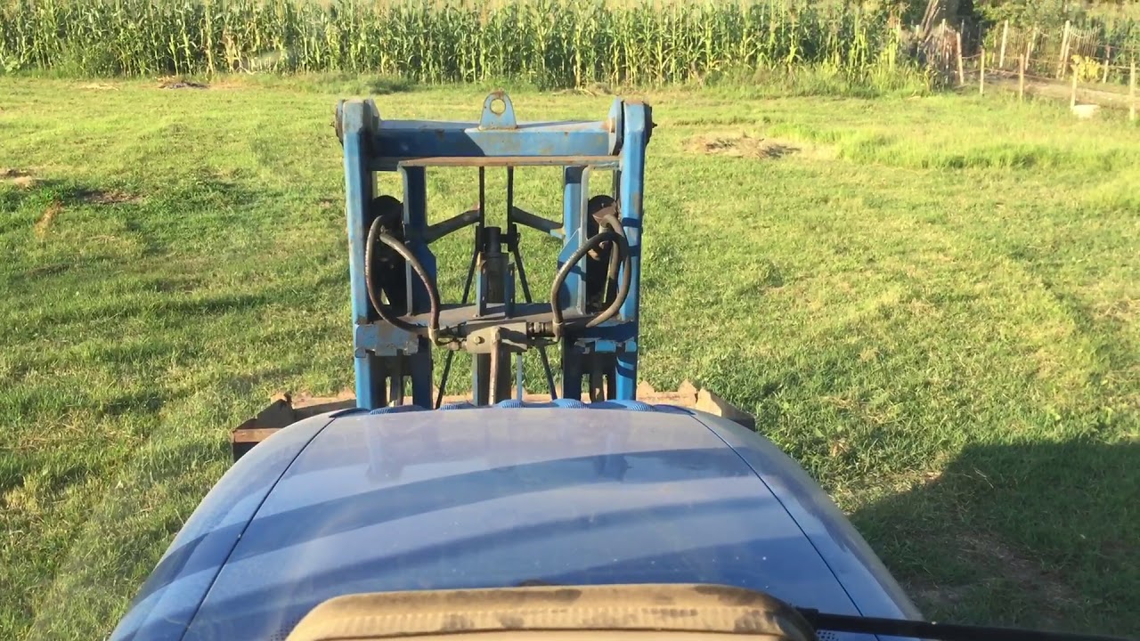 Newholland ön yükleyici kepçe