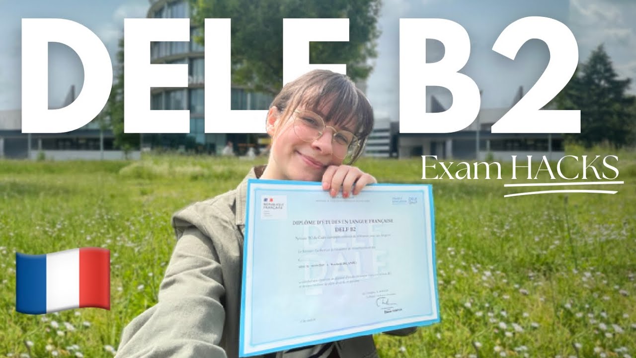 B2 French Exam Vlog & My Strategies 🇫🇷✍️ I passed the DELF B2, you can too! #delfb2 #frenchlanguage