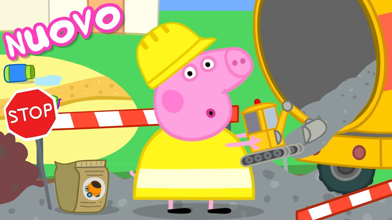 Le Cronache di Peppa Pig | Il cantiere all'asilo | Nuovo Episodio di Peppa Pig