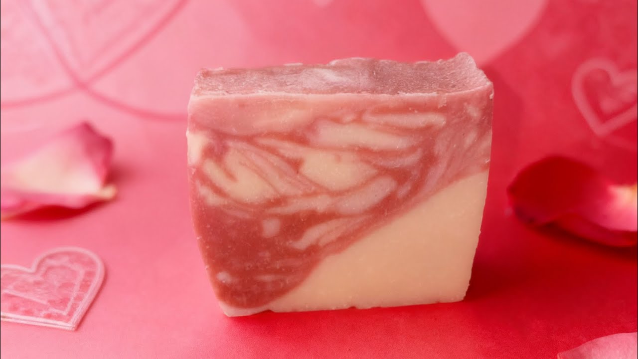 Valentine’s Day soap 