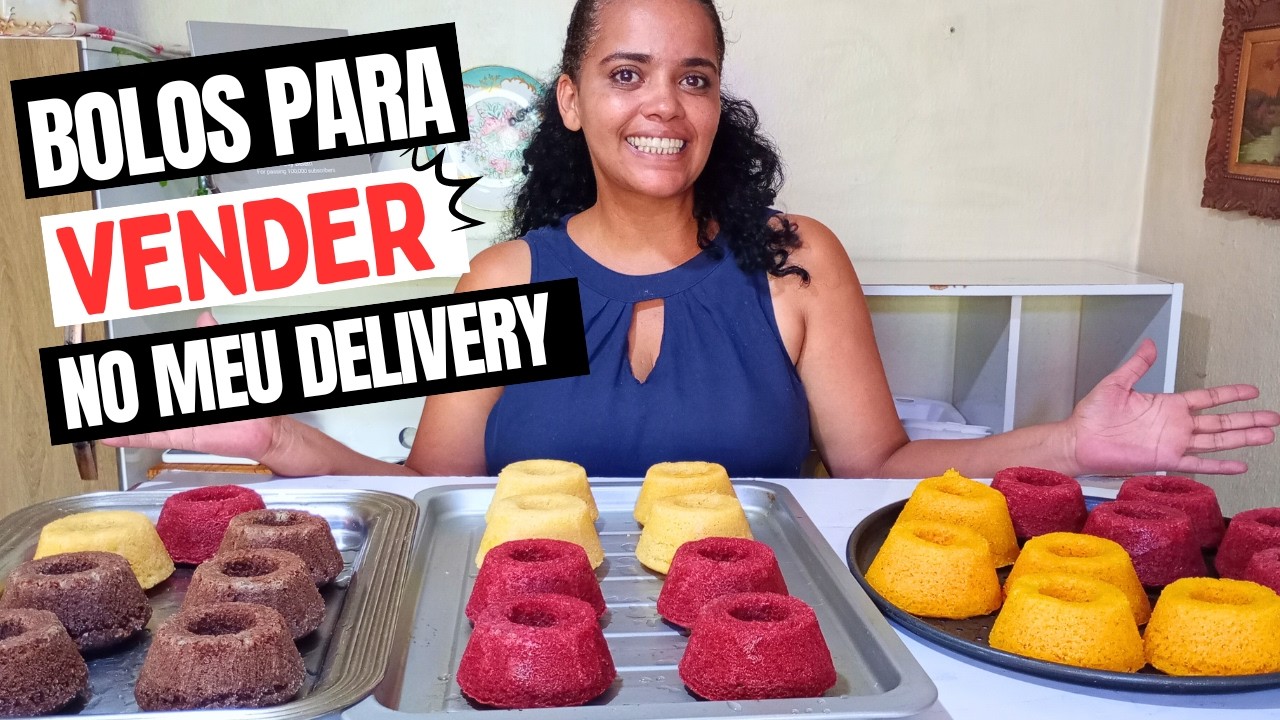 Rotina de produção para ter um delivery de bolos caseiros funcionando em casa!