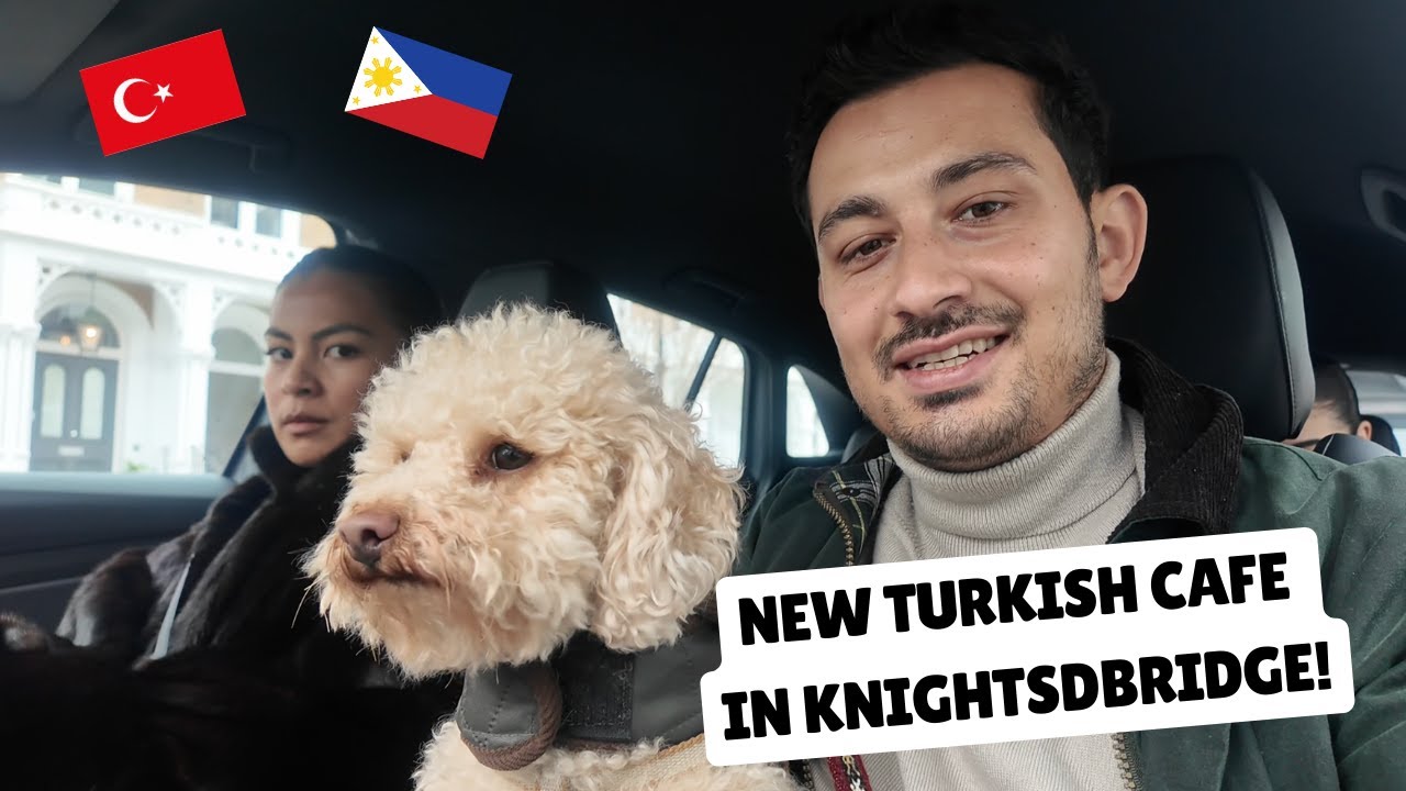 Knightsbridge Café Crawl 🇬🇧☕ | Turkish Coffee, Baklava & Luxury Cafés 🇹🇷🇵🇭