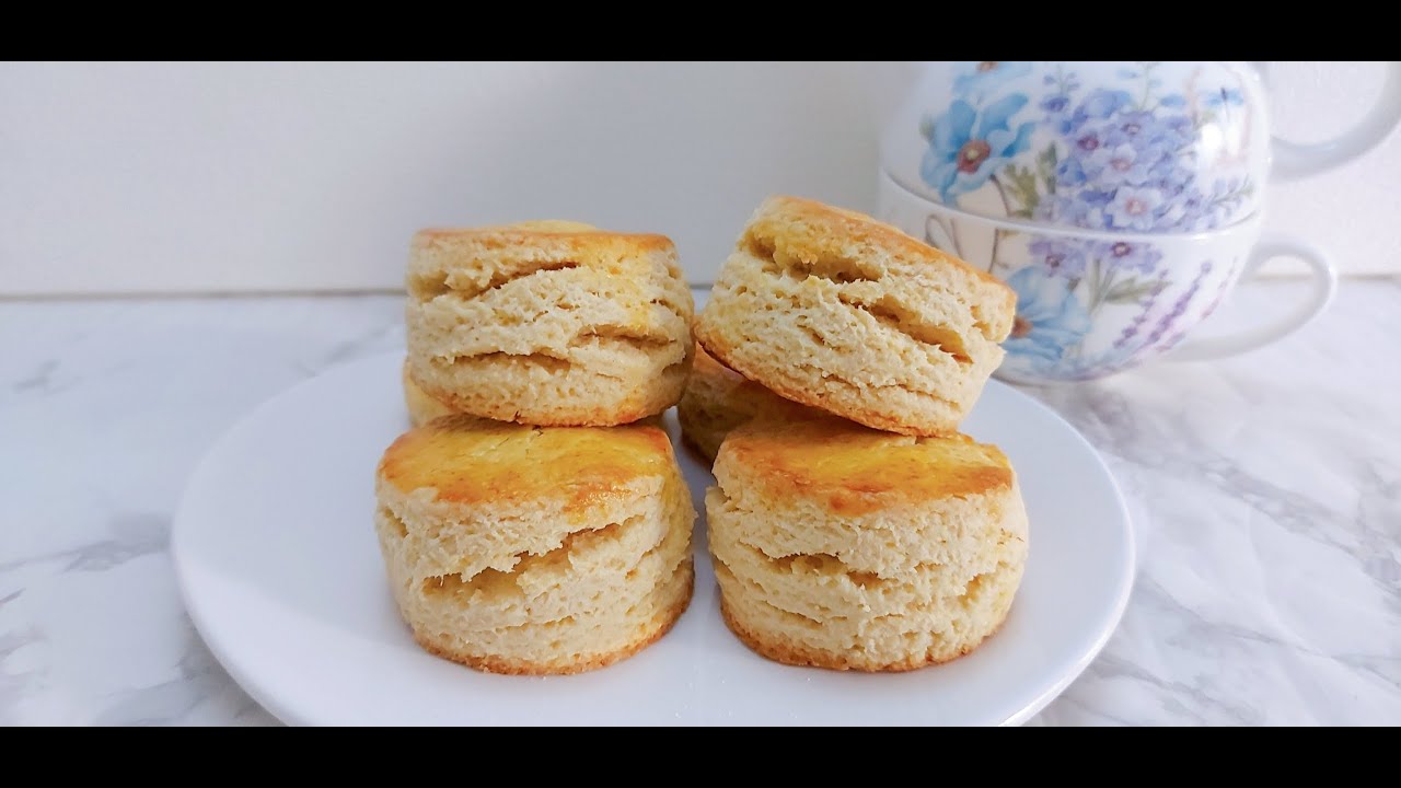 สโคน สูตรไม่ต้องพักแป้ง นุ่ม ฟู เบา ไม่ฝืดคอ Basic scone easy and moist