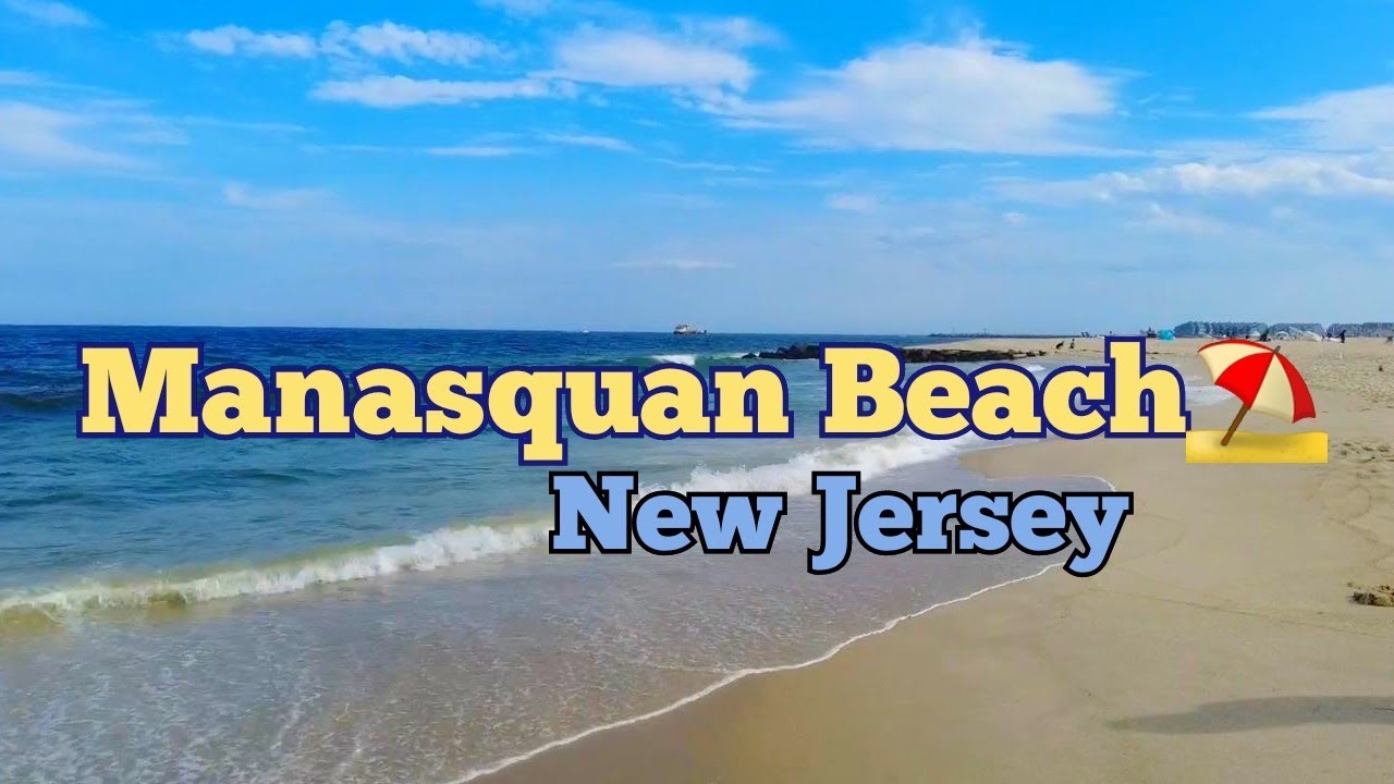 Jersey Shore Edition | Walking in Manasquan Beach and the beachfront | Manasquan, New Jersey, USA