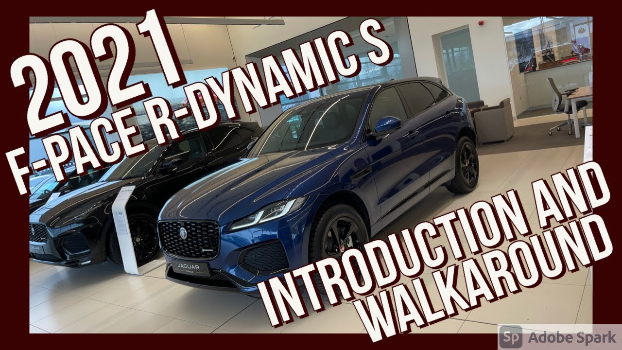 JAGUAR F-PACE R-DYNAMIC S D200 2021 года Знакомство и обзор