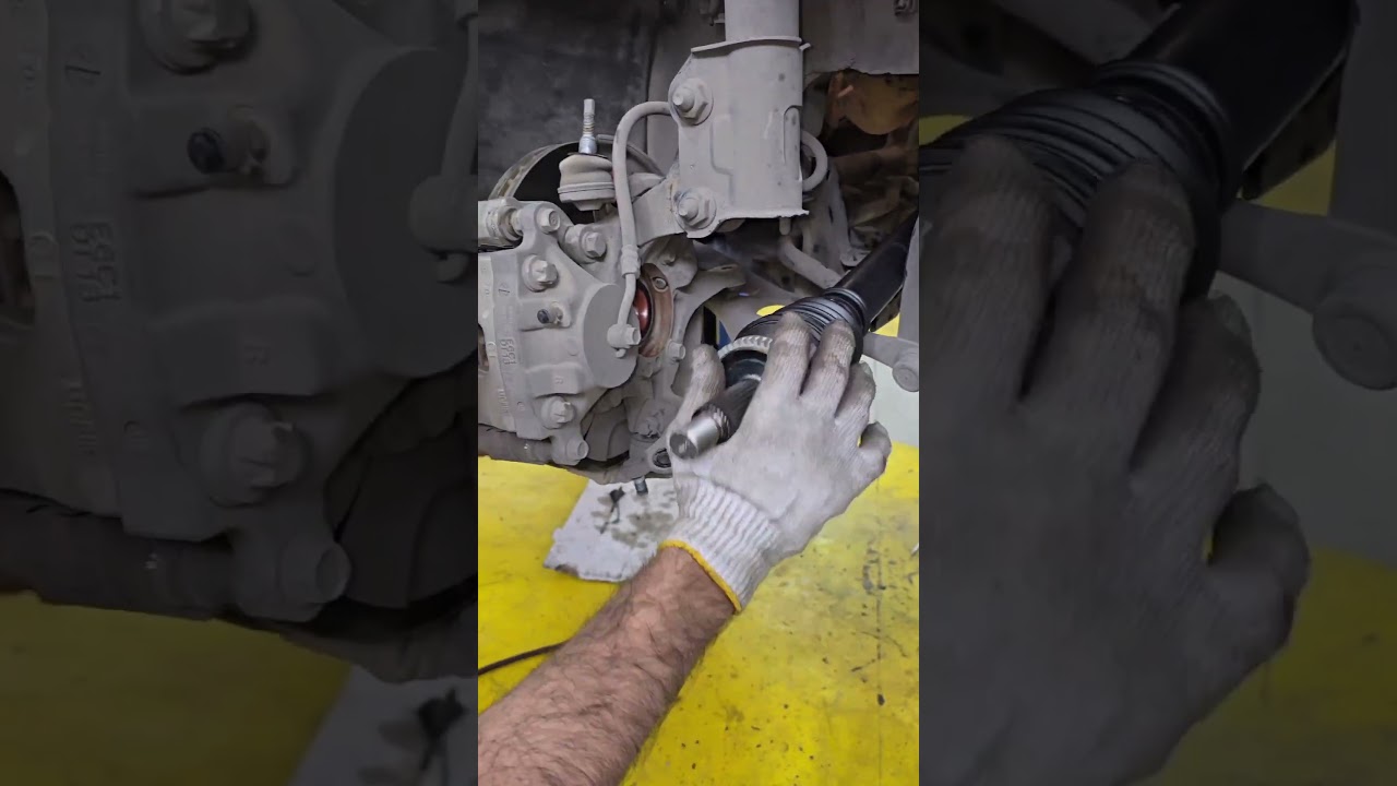 hyundai sonata front drive shaft noise fixed replacement guide