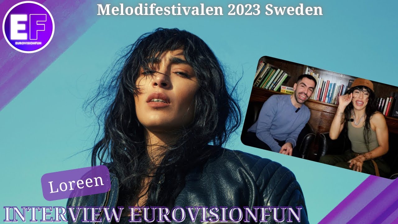 Interview with Loreen from Melodifestivalen 2023! (Eurovision Sweden) | Eurovisionfun