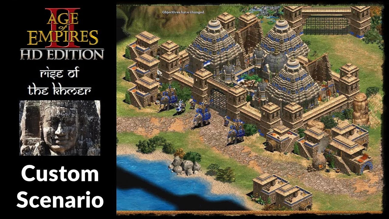 Rise of the Khmer! Full Custom Campaign Scenario - Age of Empires II