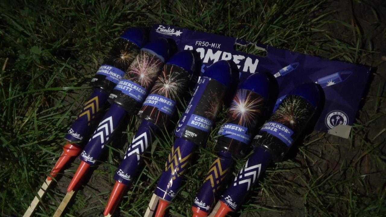 💥 Nowe Bomben Raketen FR50-MIX Funke Test Recenzja Fajerwerków