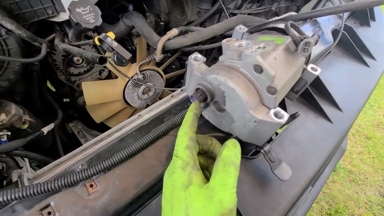 2005 Chevy Express A/c Compressor Replacement