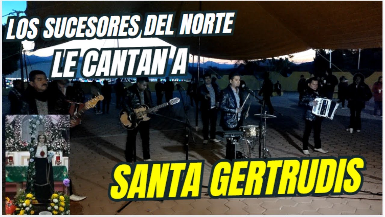 Los Sucesores del Norte le cantan a la Virgen de Santa Gertrudis en Salitrillo Puebla 2025 1 parte