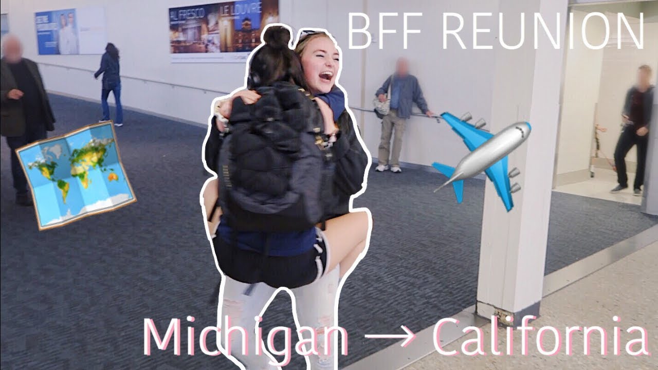 LONG DISTANCE BEST FRIENDS REUNITED!
