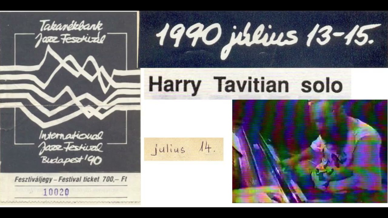 Harry Tavitian - Kamaraerdő 1990
