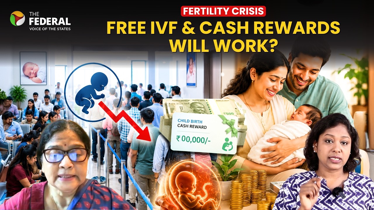 Can India reverse falling birth rates? Expert Sanghamitra explains | The Federal