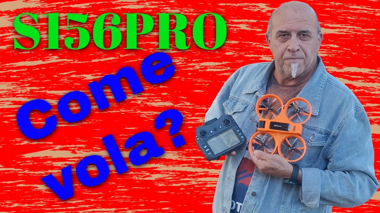 COME VOLA IL DRONE S156 PRO CON IL VENTO?
