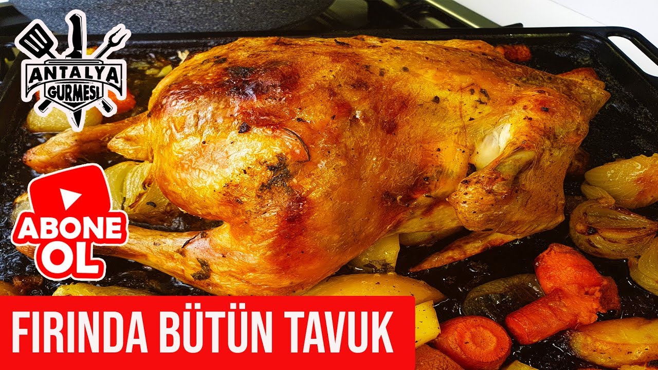 Fırında Bütün Tavuk Nasıl Yapılır ? Portakallı Efsane Tarif