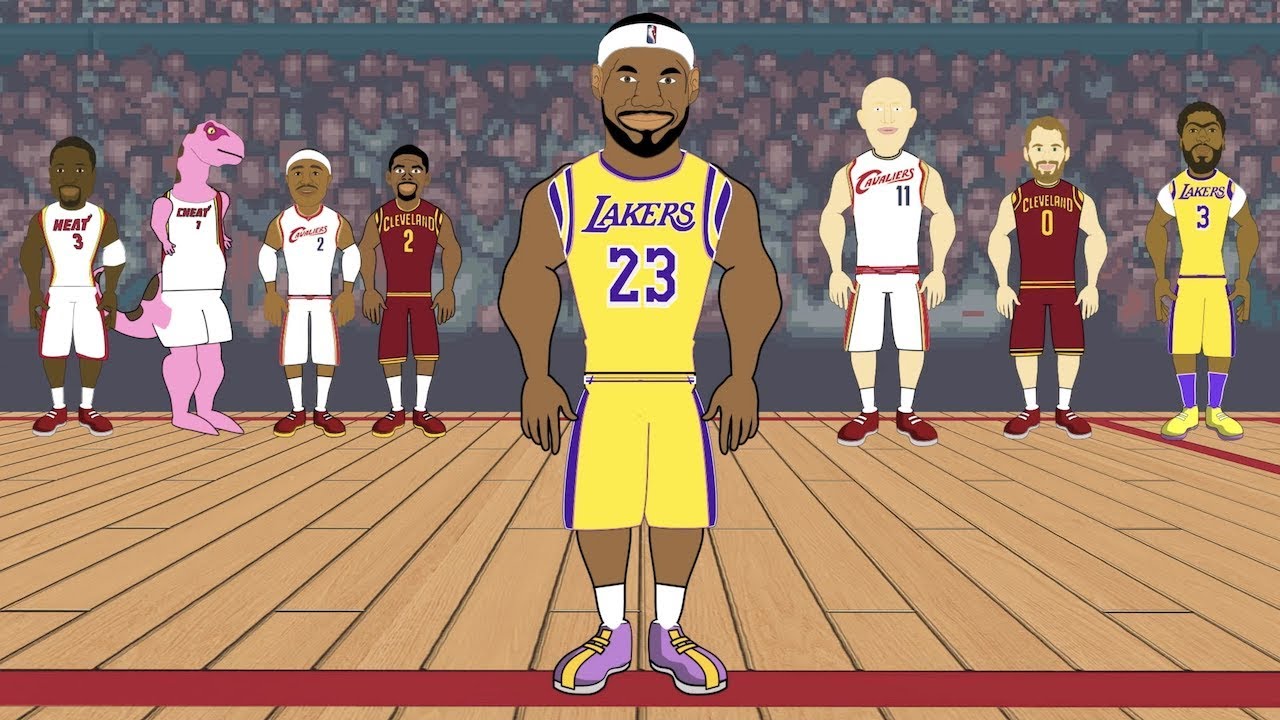 LeBron's All Star Teammates from WORST to BEST! (NBA Animation)