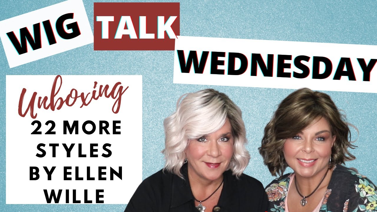 WIG TALK WEDNESDAY! Unboxing even MORE Ellen Wille Styles!!!