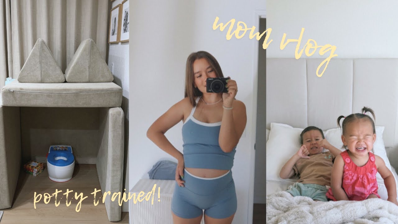 MOM VLOG: potty training success!!, vacation next month, need a new car... (17 weeks🤰🏽)