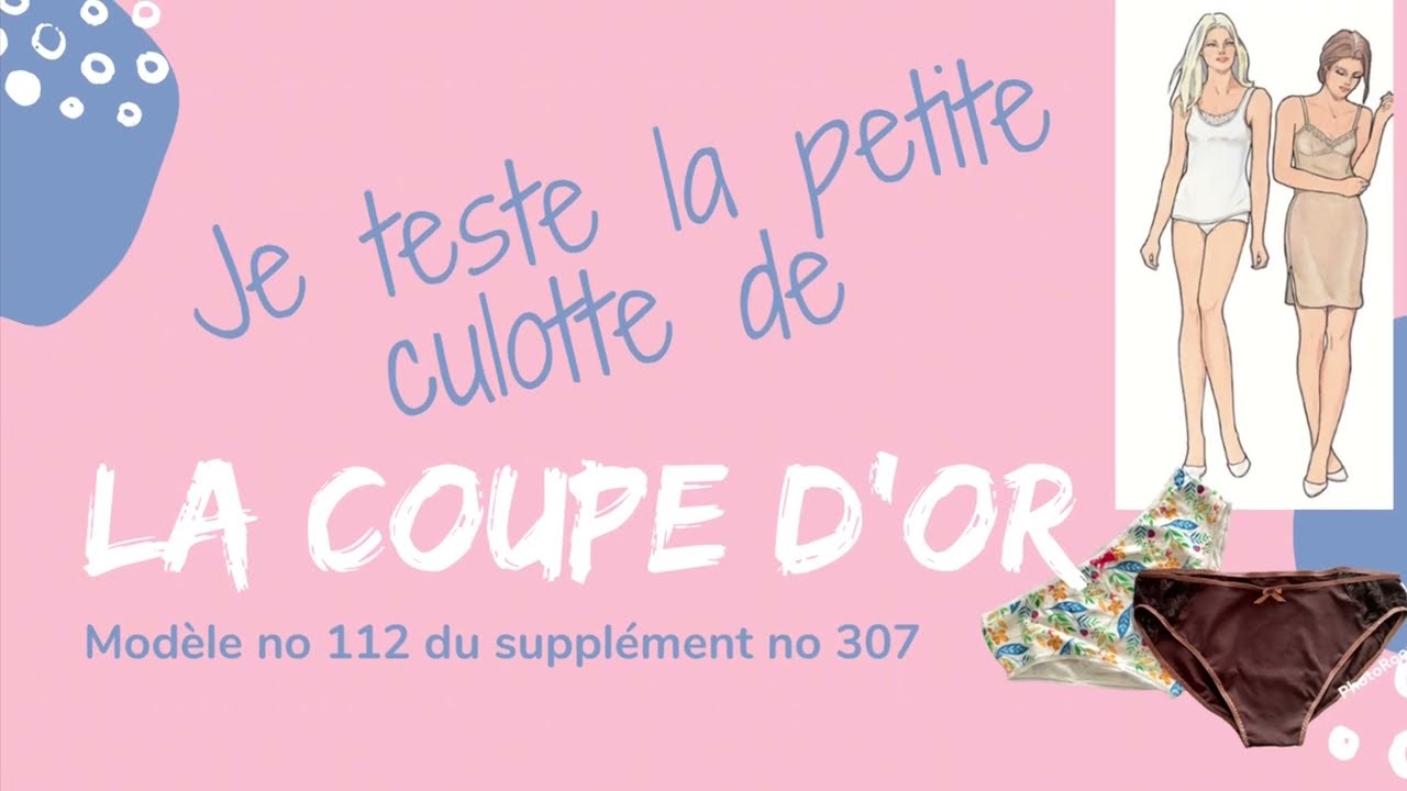 DIY Culotte avec La Coupe d'Or facile