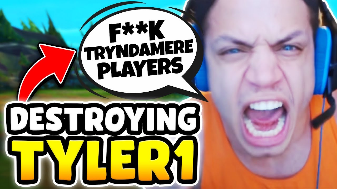 I gave Tyler1 a taste of my Tryndamere and he was NOT happy... (CLAPPING TYLER1)