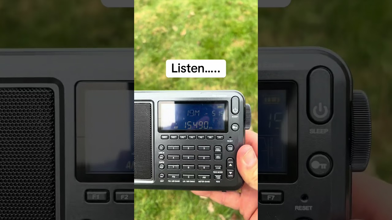 Portable Shortwave Radio: Your Key to Global Sounds