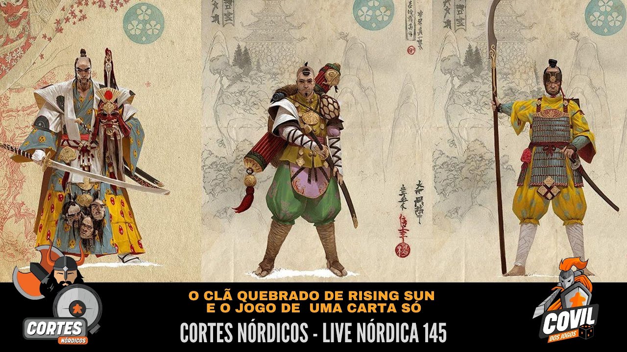 O clã quebrado de Rising Sun e o jogo de  uma carta só - Cortes Nórdicos