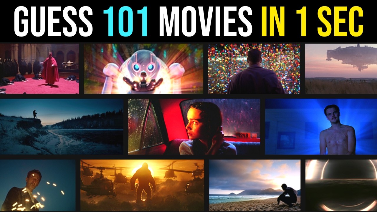 Guess 101 Movies by the Iconic Scene | 🎥 You Have ONLY 1 Second