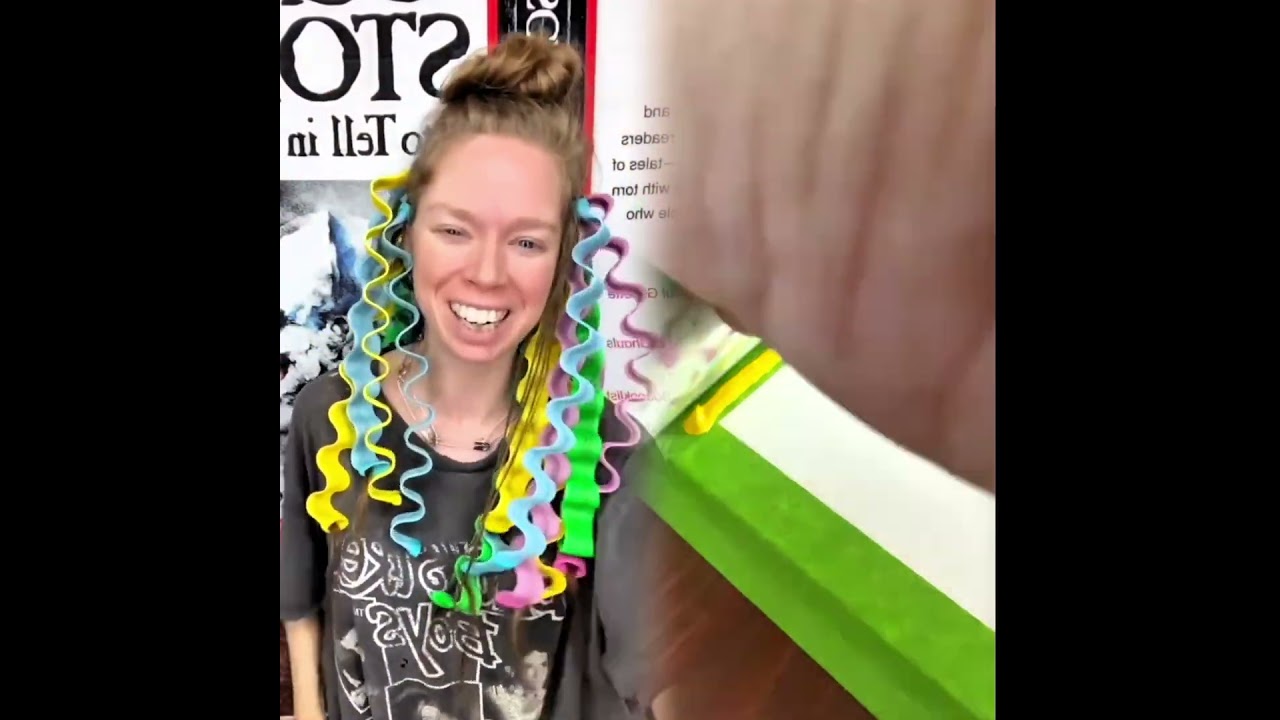 I Tried Fake Waveformers Curls! Heatless Hair Style Weird Beauty!