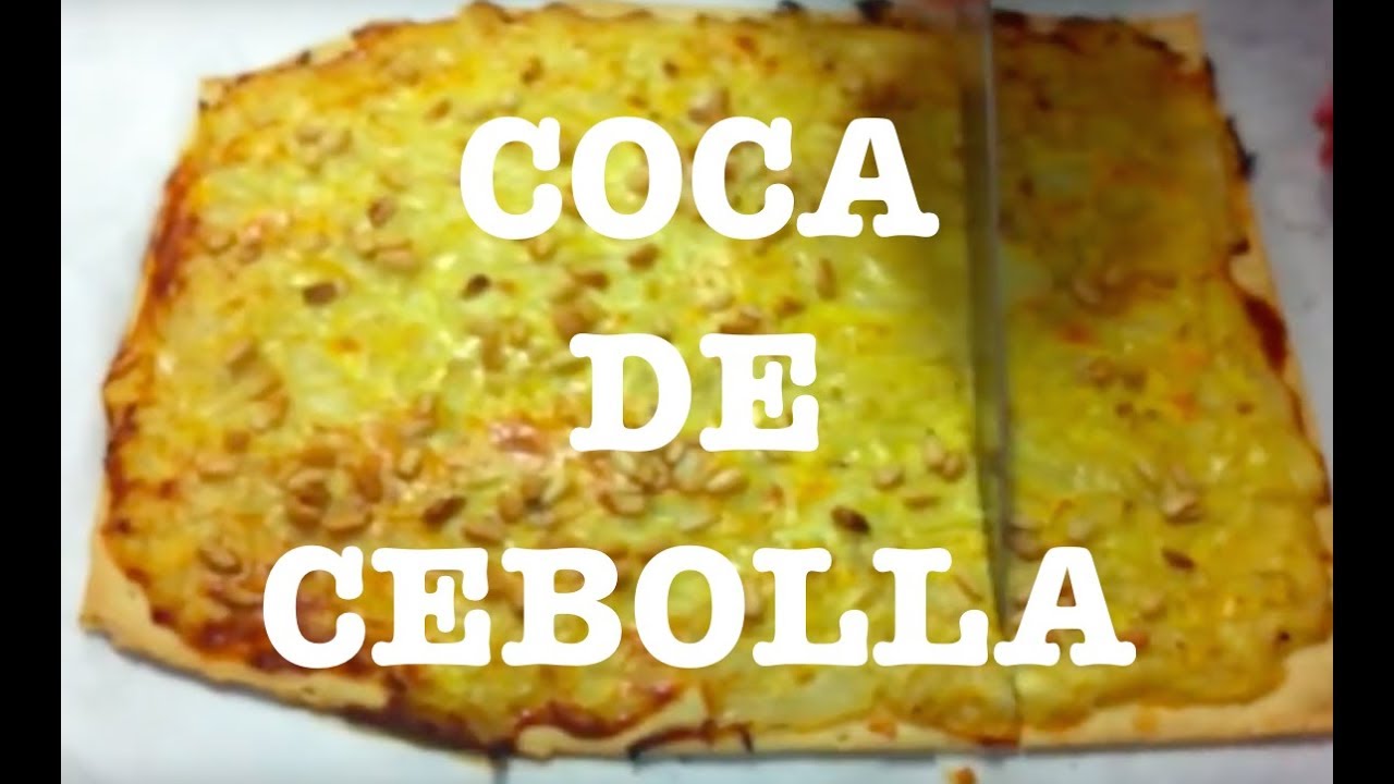 👨‍🍳Como hacer 🥞COCA DE CEBOLLA paso a paso