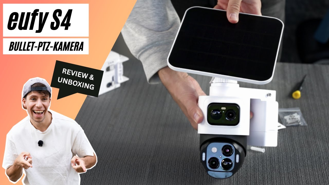 EufyCam S4 Video&uuml;berwachung [ Unboxing & Review ] TuToTV