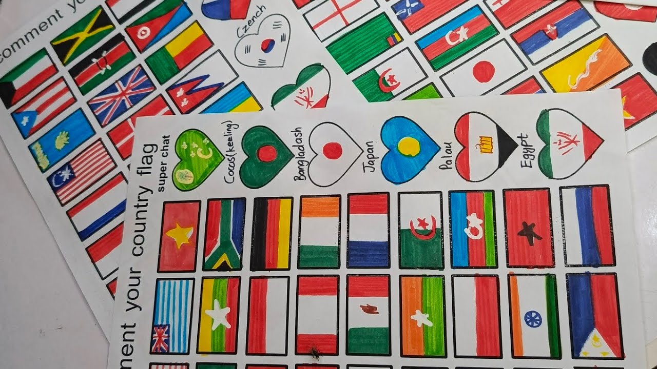 Comment your country flag 📛🤔