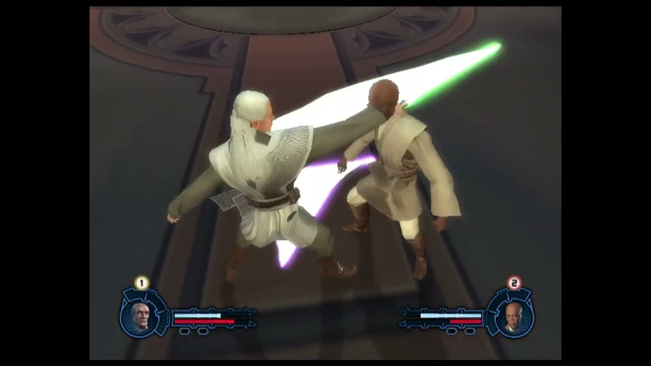 Star Wars Episode 3 Duels Gon Vs Mace Windu D