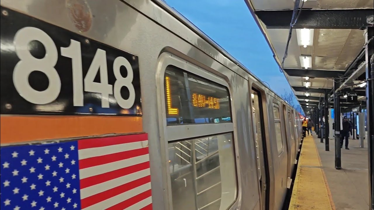 NYC Subway BMT R143 (L) Train Full Ride From Canarsie-Rockaway Pkwy to 8th Avenue-14th Street